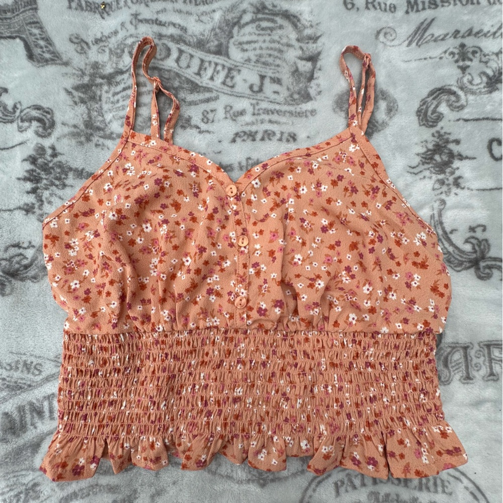 Cute Floral Crop